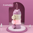 Pote de armazenamento para comidas senhor urso baby