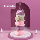 Pote de armazenamento para comidas senhor urso baby