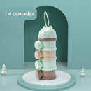 Pote de armazenamento para comidas senhor urso baby