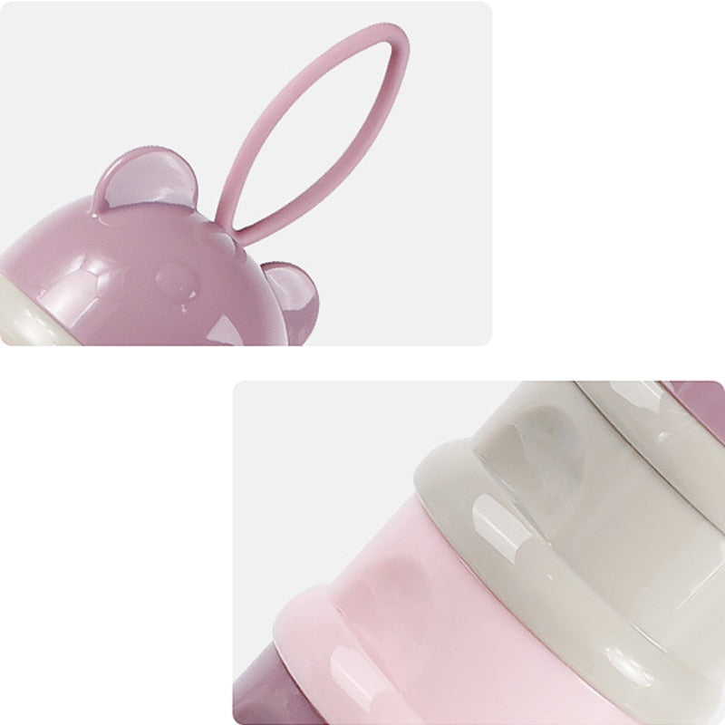 Pote de armazenamento para comidas senhor urso baby