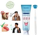 Gel Língua Clean + [BRINDE] Raspador Profissional 2 em 1