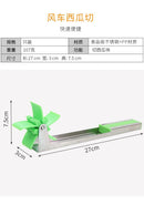 Cortado de melancias em cubos